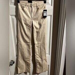 GUESS SEXY‎ BOOT CUT METAL JAGUAR PRINTED JEANS SIZE 26 X 32 MID RISE NWT